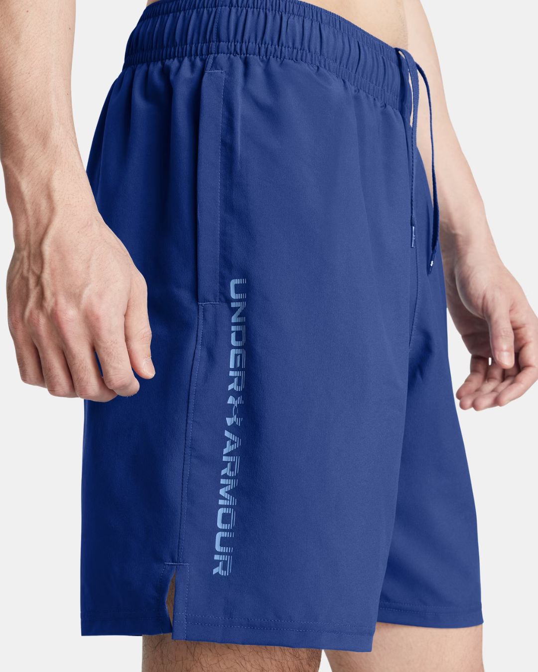 SHORT UNDER ARMOUR TECH WOVEN - BLEU