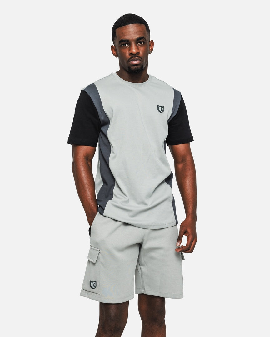 T-SHIRT FK CANTO - GRIS/NOIR