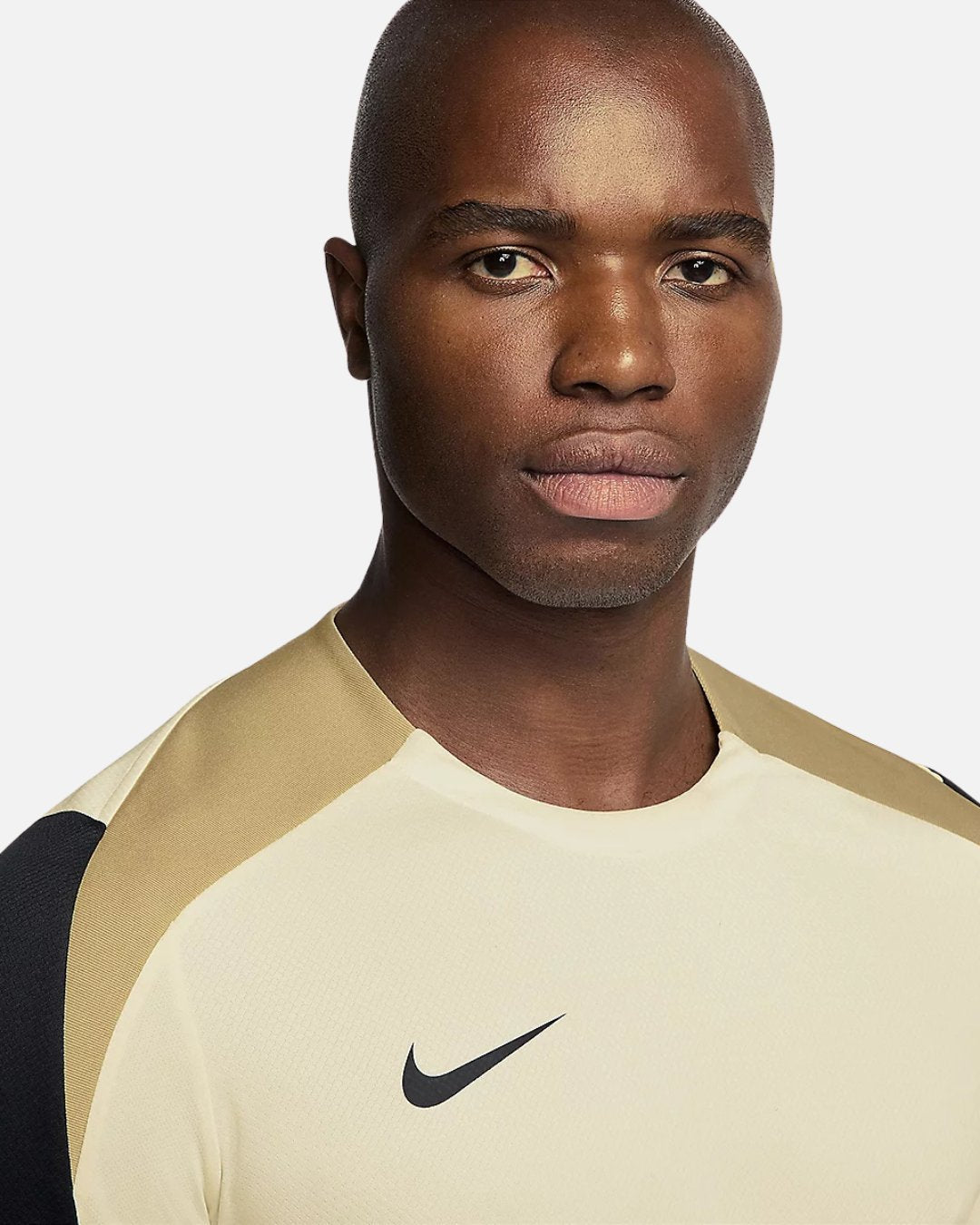 MAILLOT D'ENTRAÎNEMENT NIKE DRI-FIT STRIKE - BEIGE/DORÉ