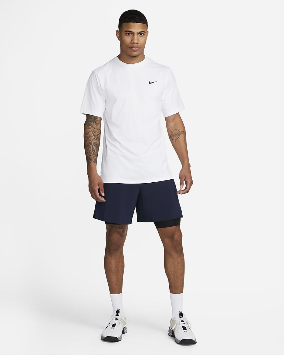 Haut à manches courtes anti-UV Dri-Fit