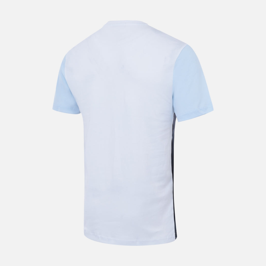 T-SHIRT FK CANTO - BLANC/BLEU
