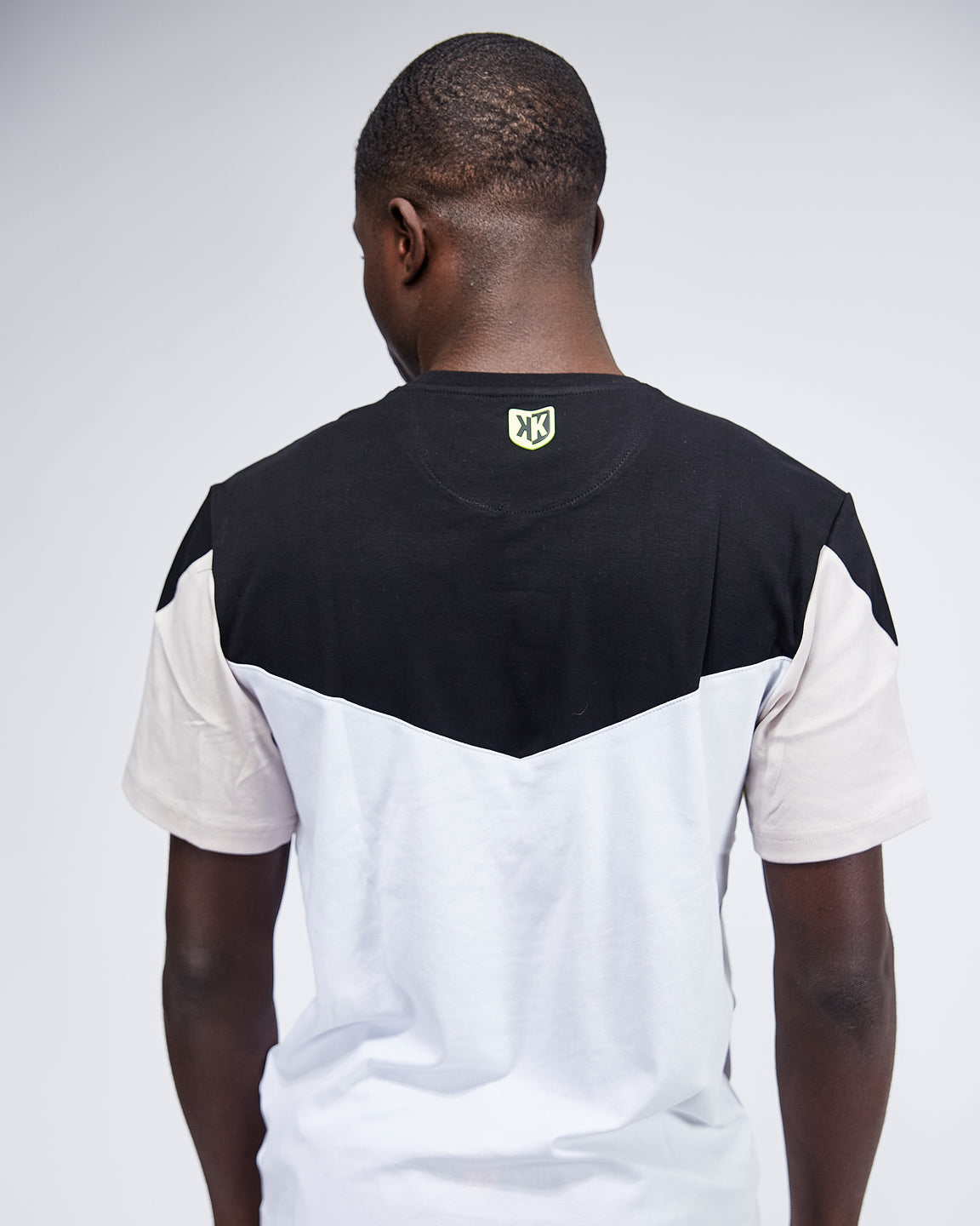 T-SHIRT FK AWK II - NOIR/BEIGE/JAUNE