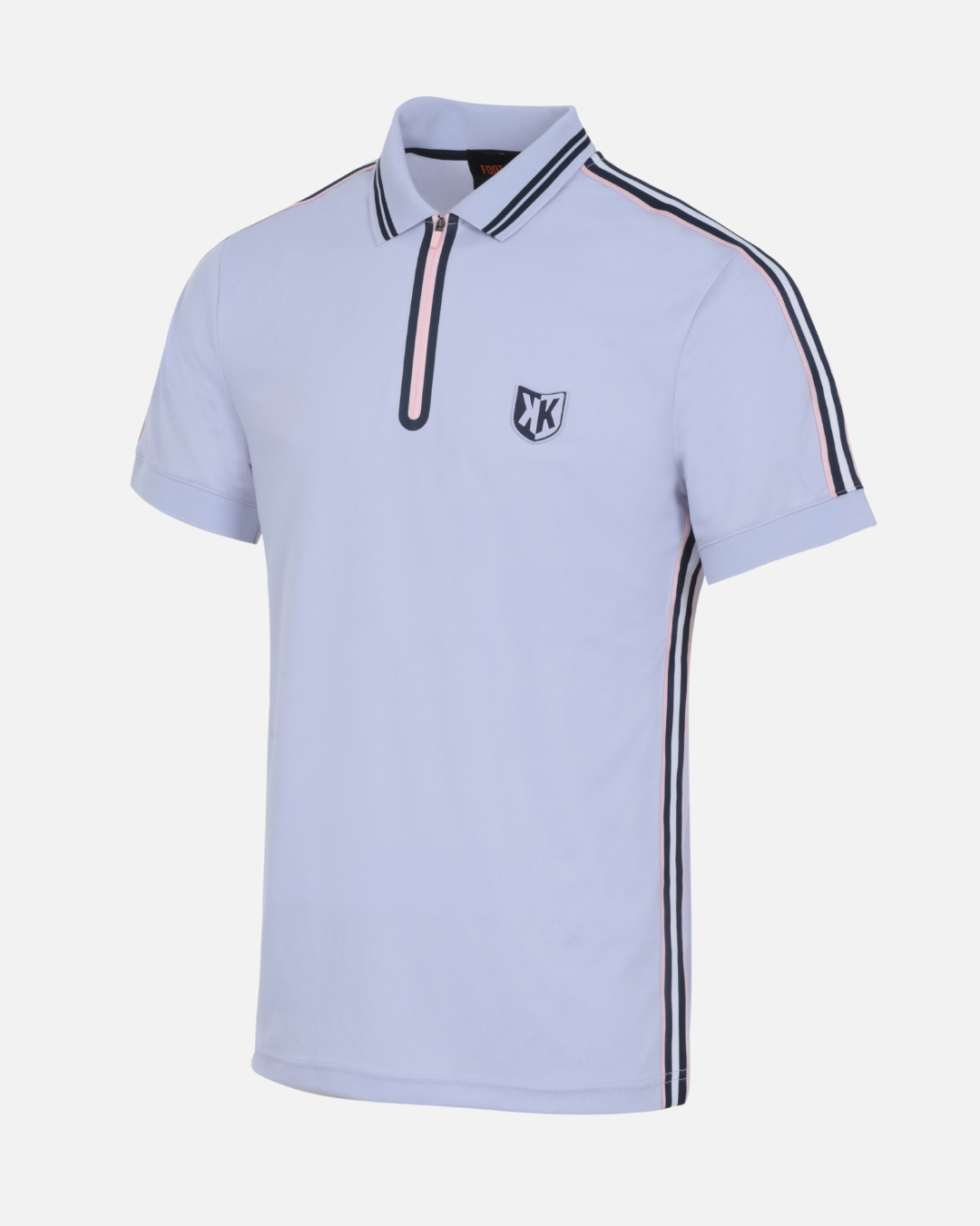 POLO FK TEAMS - GRIS/NOIR/ROSE