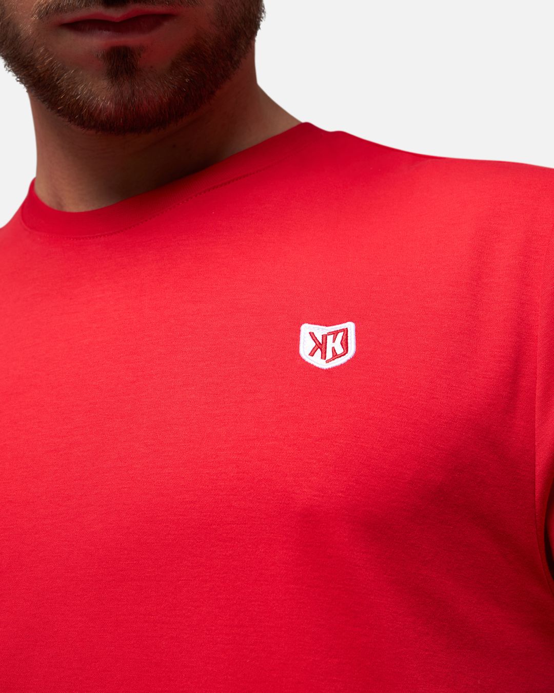 T-SHIRT FK BASIC II - ROUGE