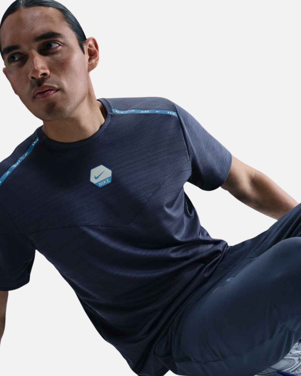 T-SHIRT NIKE RUNNING - MARINE