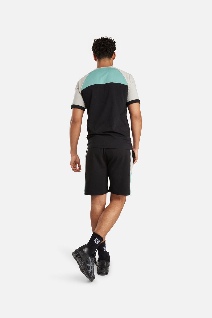 SHORT SICARIOS VI - NOIR/GRIS/VERT
