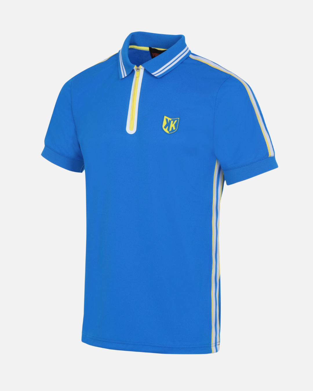 POLO FK TEAMS - BLEU/ROYAL/BLANC/JAUNE