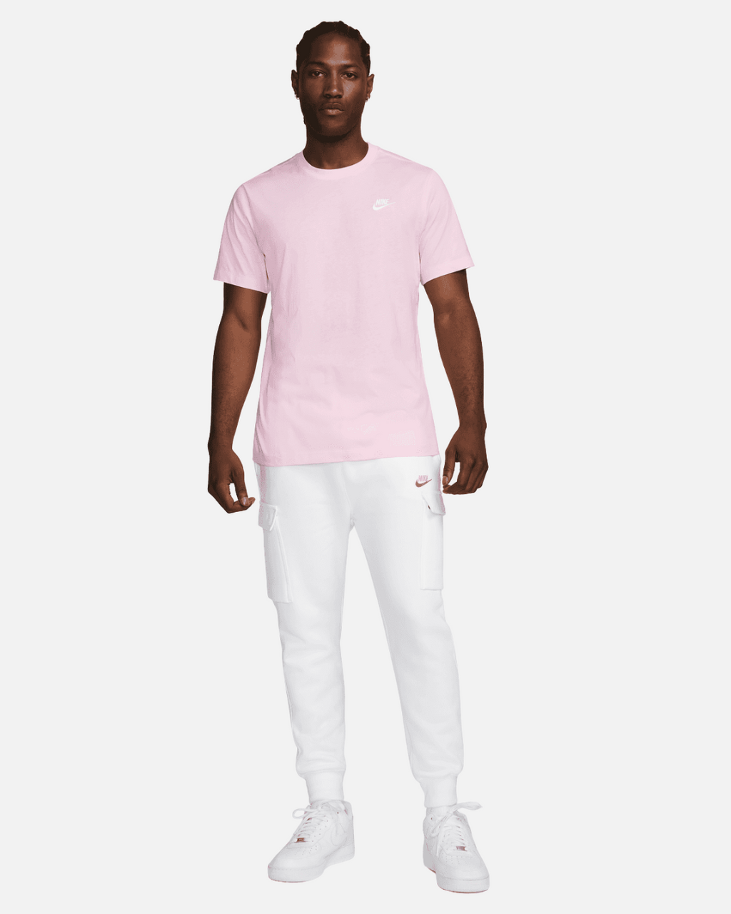 T-SHIRT NIKE CLUB - ROSE