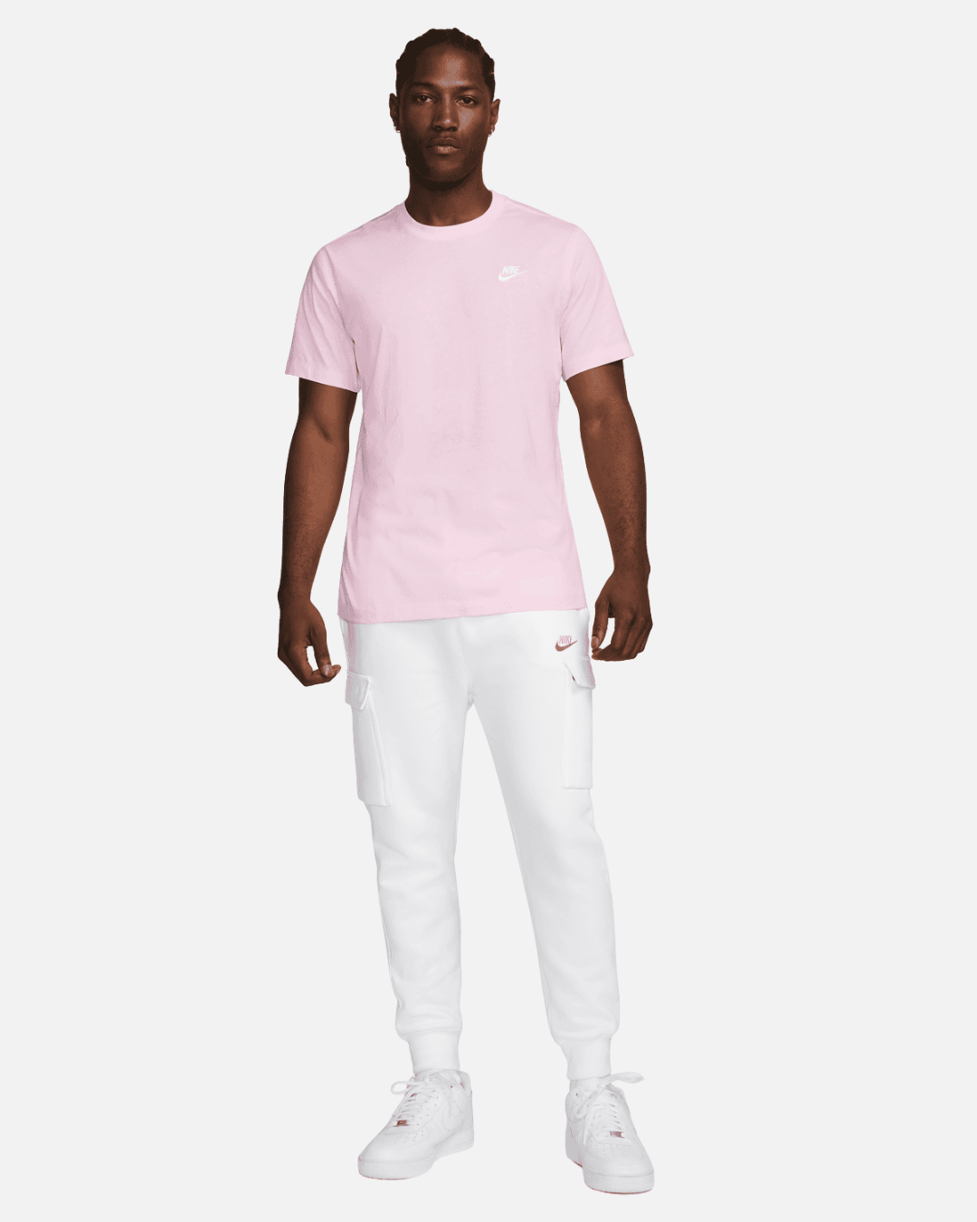 T-SHIRT NIKE CLUB - ROSE