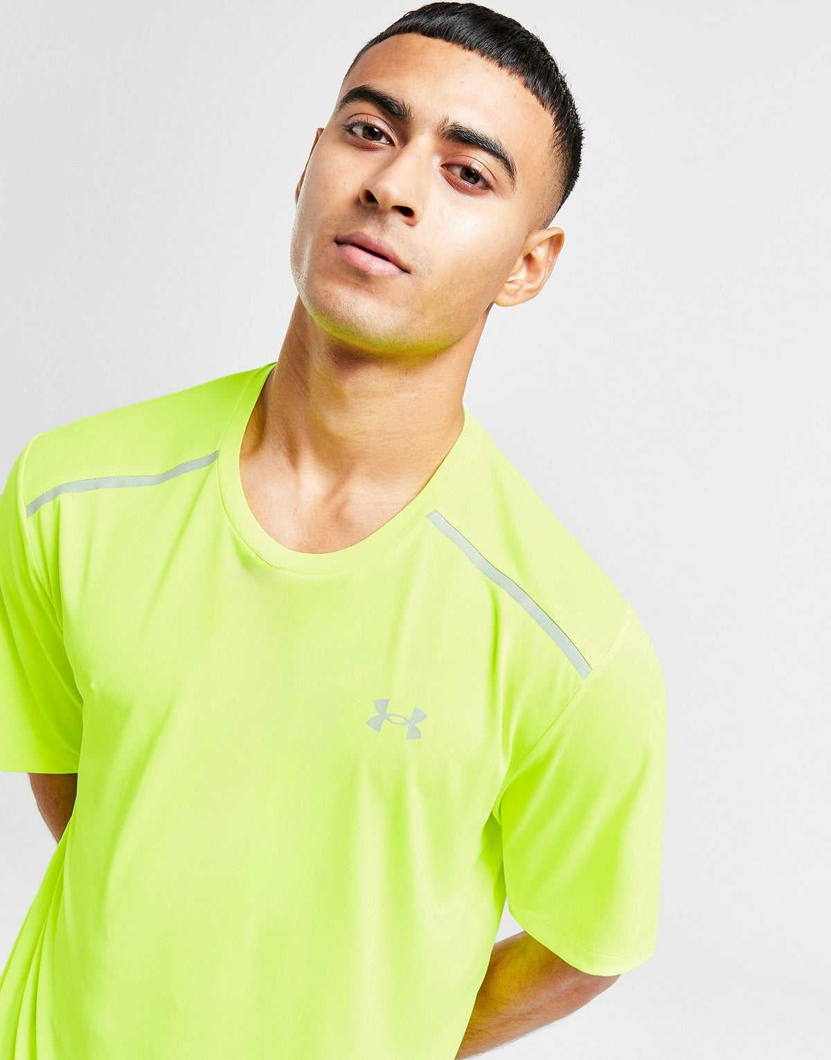 UNDER ARMOUR T-SHIRT TECH REFLECTIVE HOMME