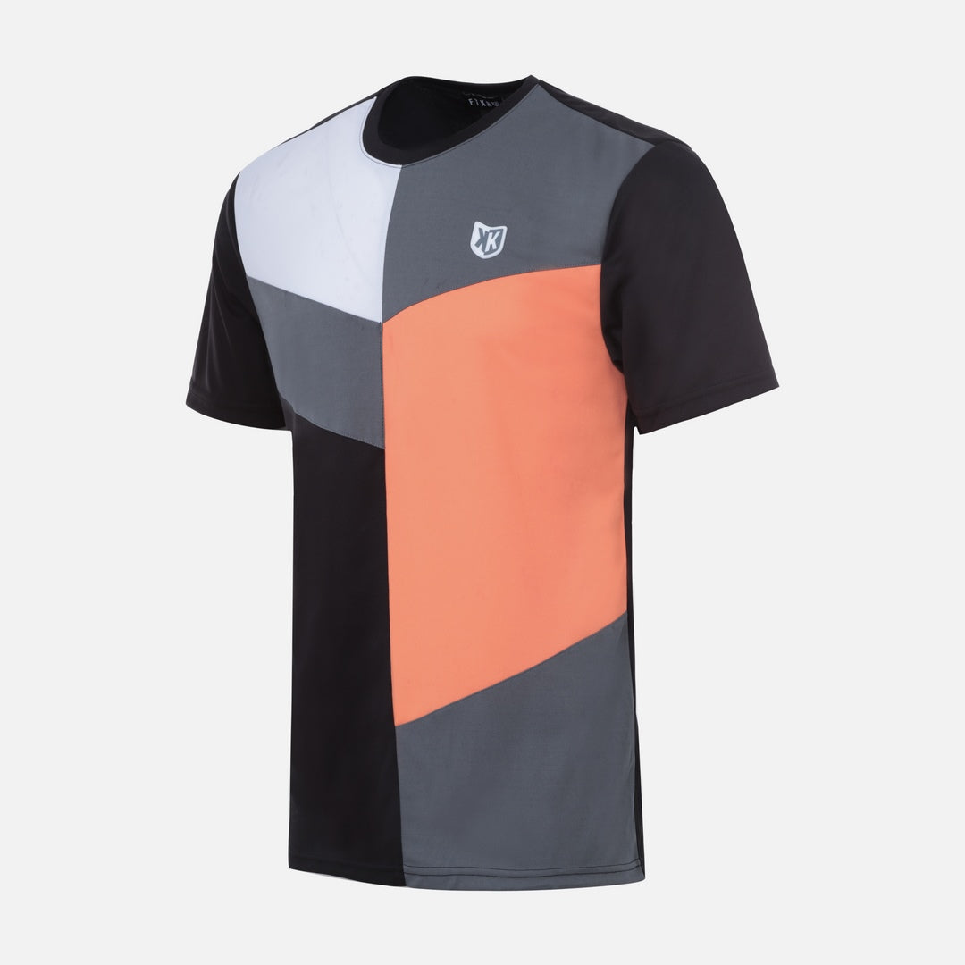 T-SHIRT FK ULTRA - NOIR/ORANGE/BLANC