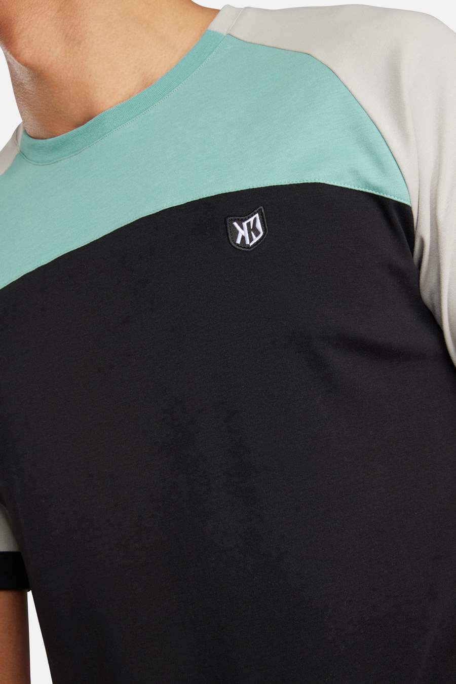 T-SHIRT FK SICARIOS VI - NOIR/GRIS/VERT