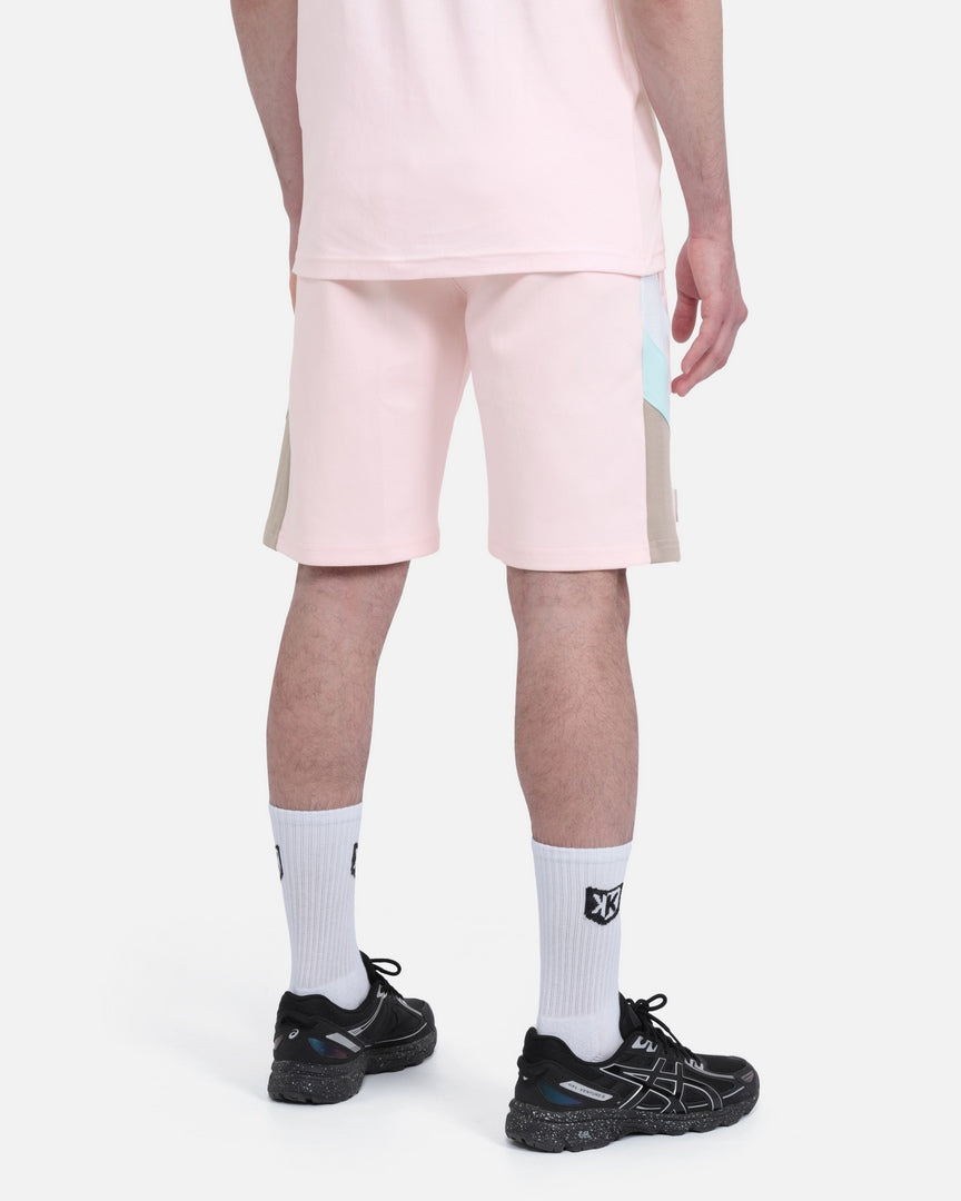 SHORT SICARIOS PASTEL - BEIGE/BLANC/ROSE