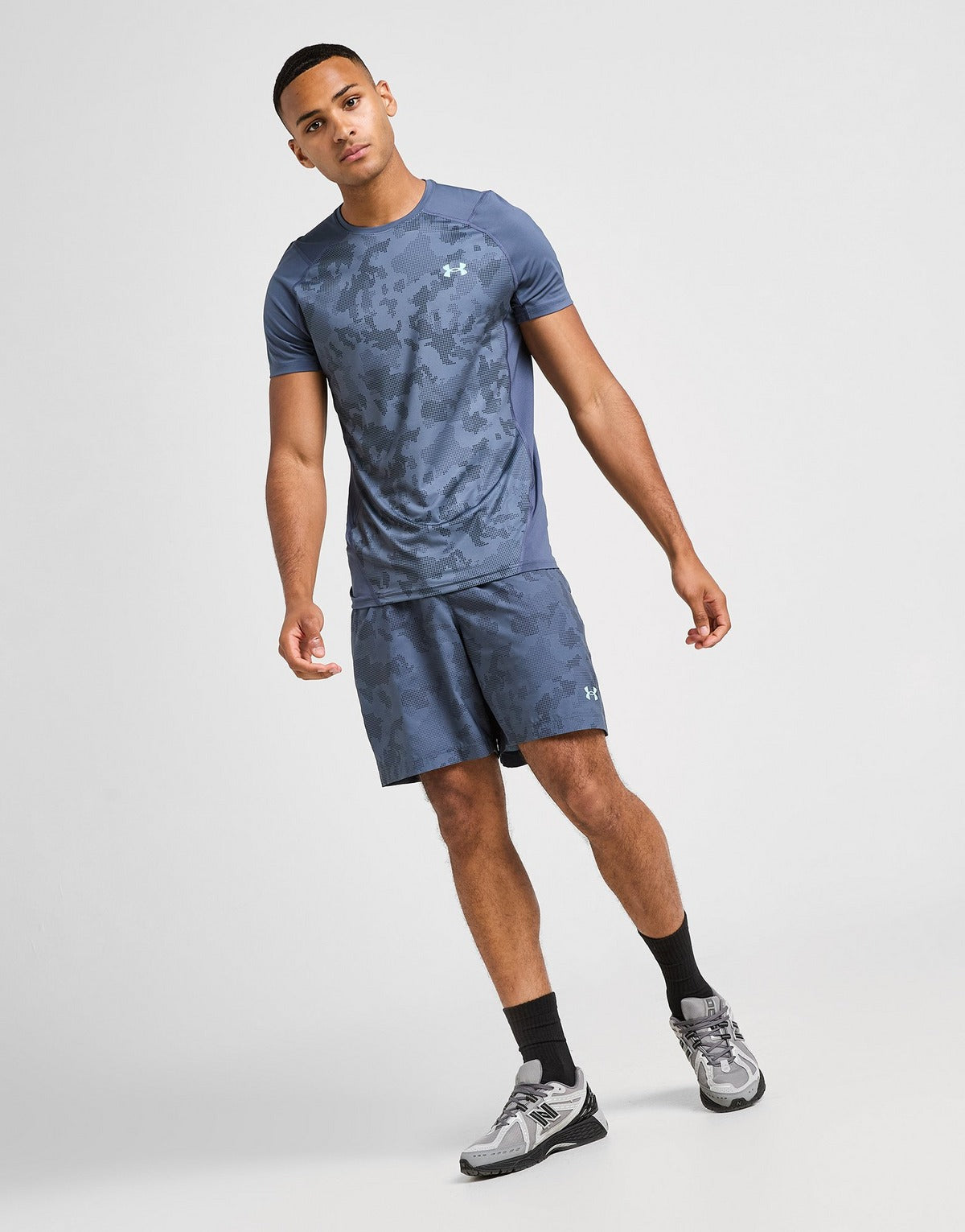 UNDER ARMOUR T-SHIRT HEATGEAR CAMO HOMME