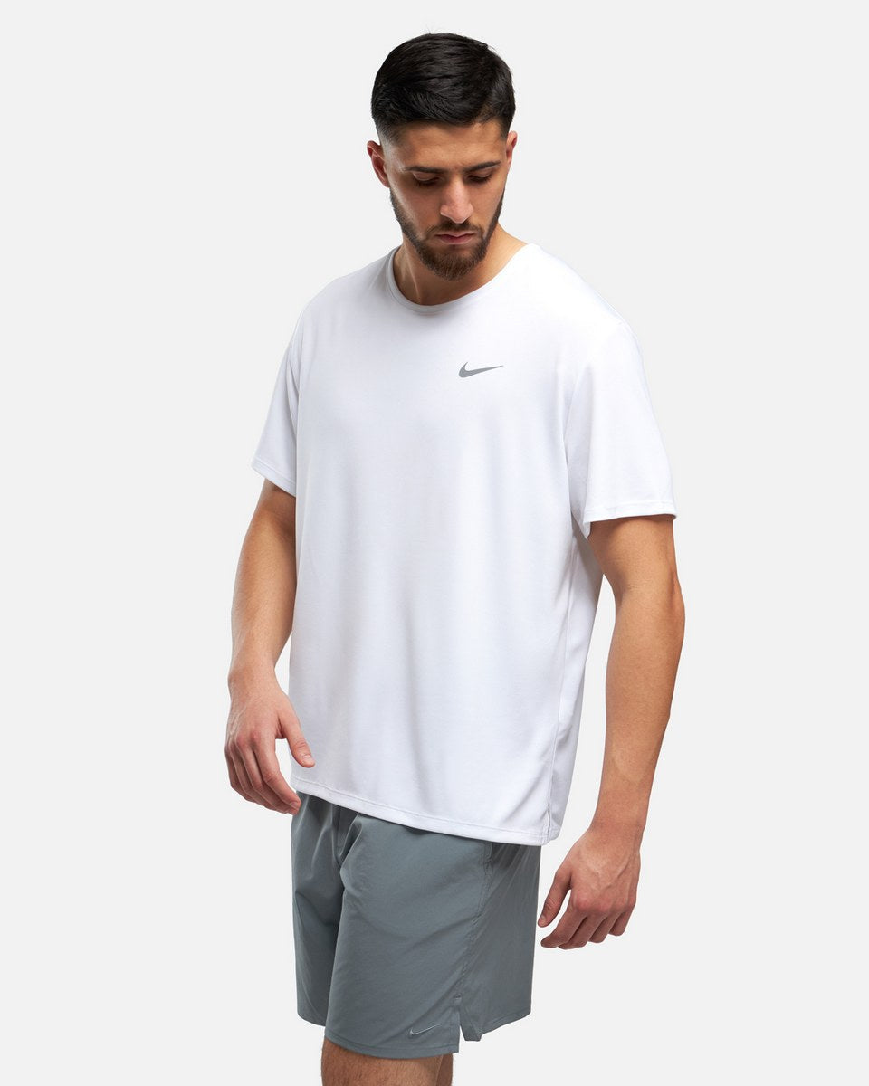 T-SHIRT NIKE MILER - BLANC