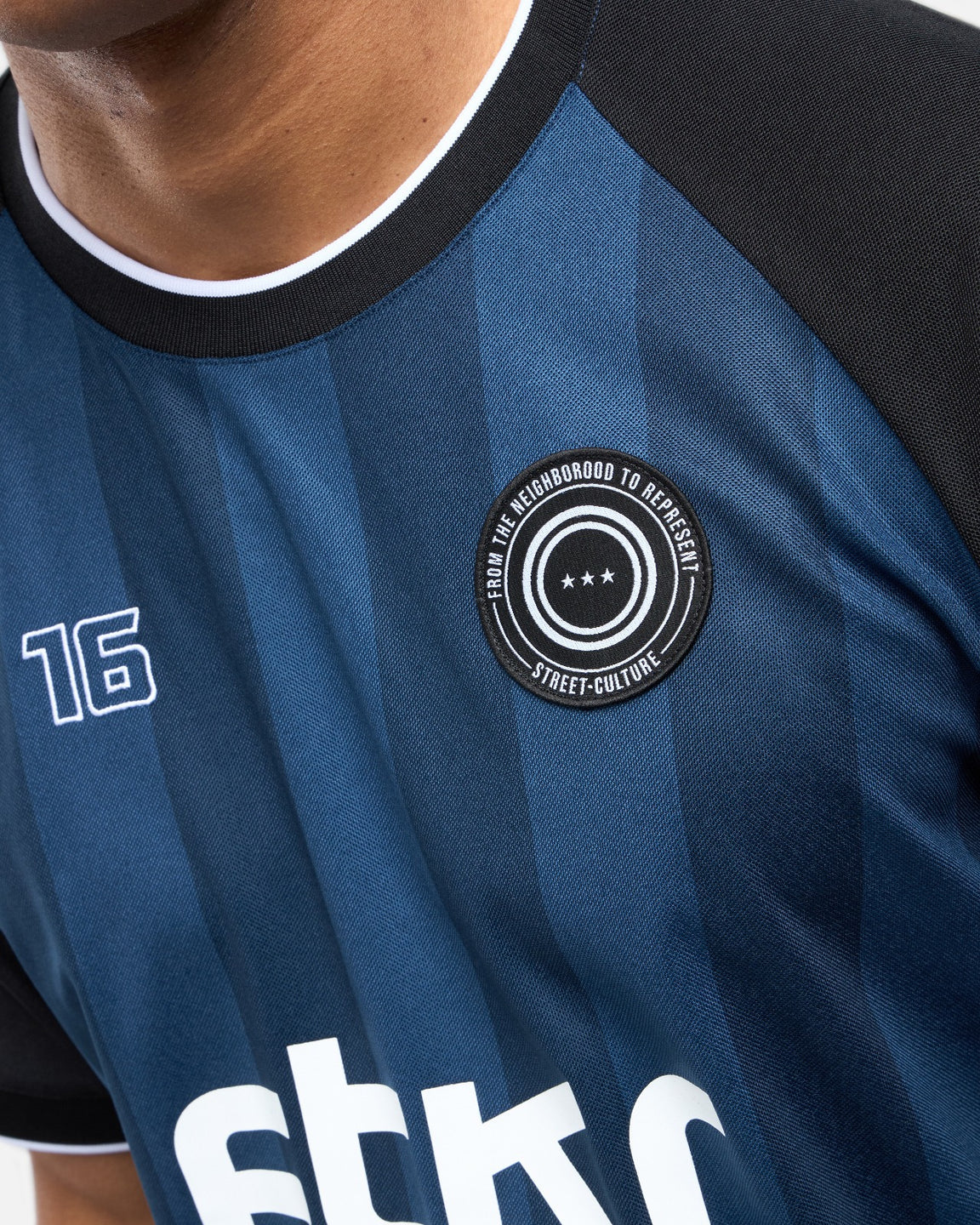 MAILLOT FK KOP - BLEU/NOIR