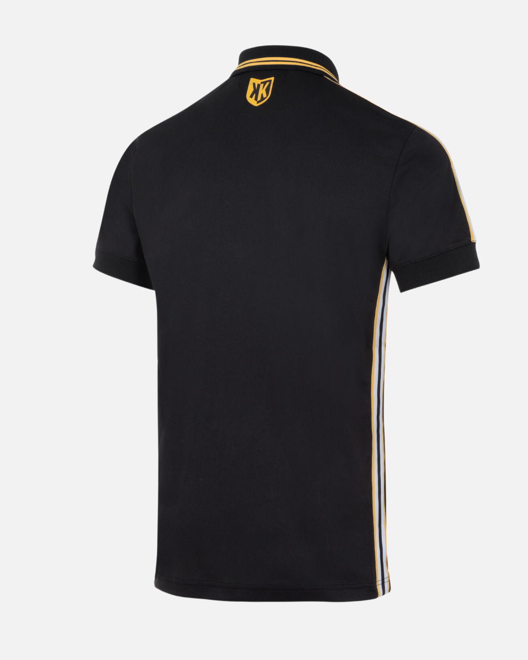 POLO FK TEAMS - NOIR/JAUNE/BLANC