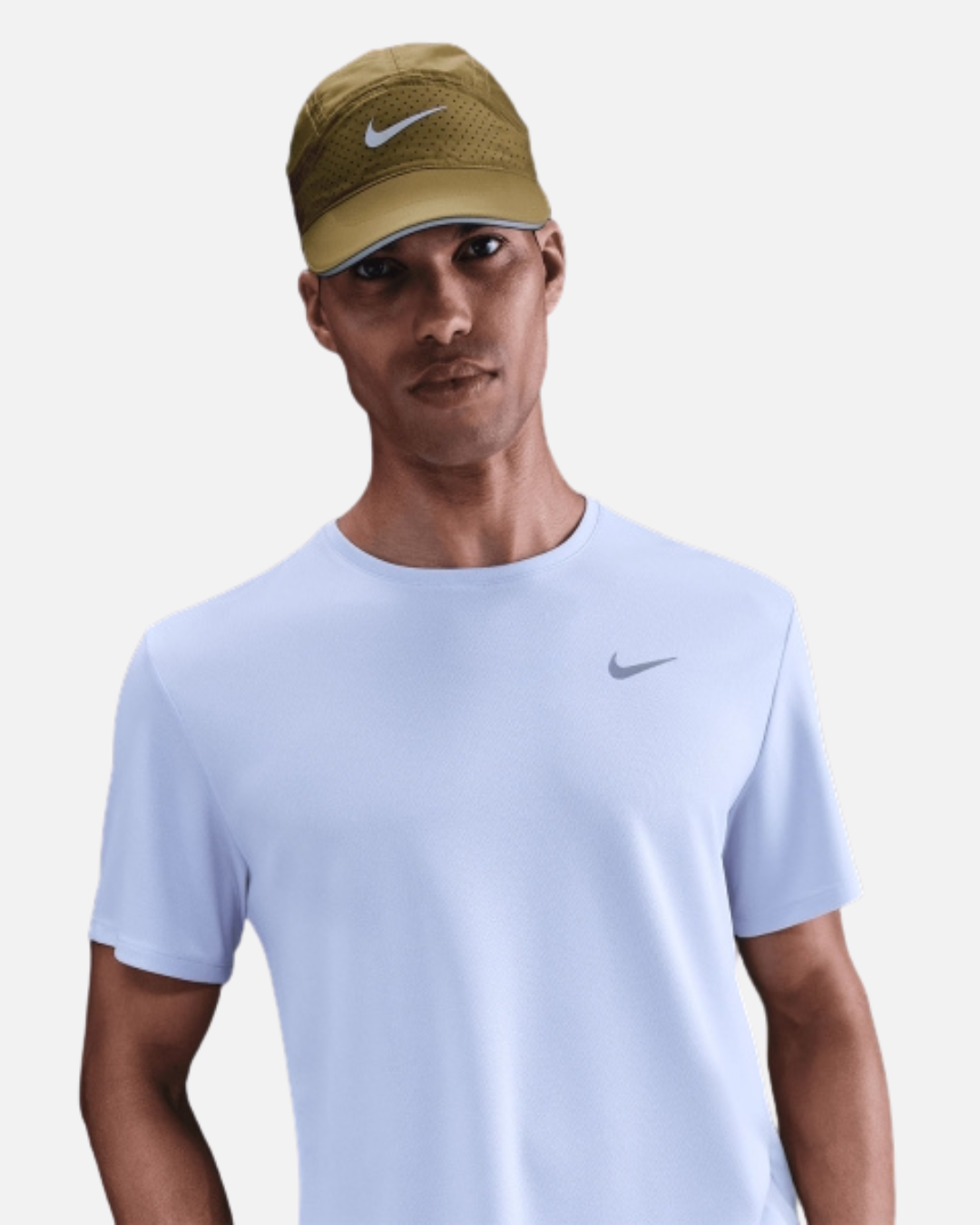 T-SHIRT NIKE MILER DRI-FIT - BLEU