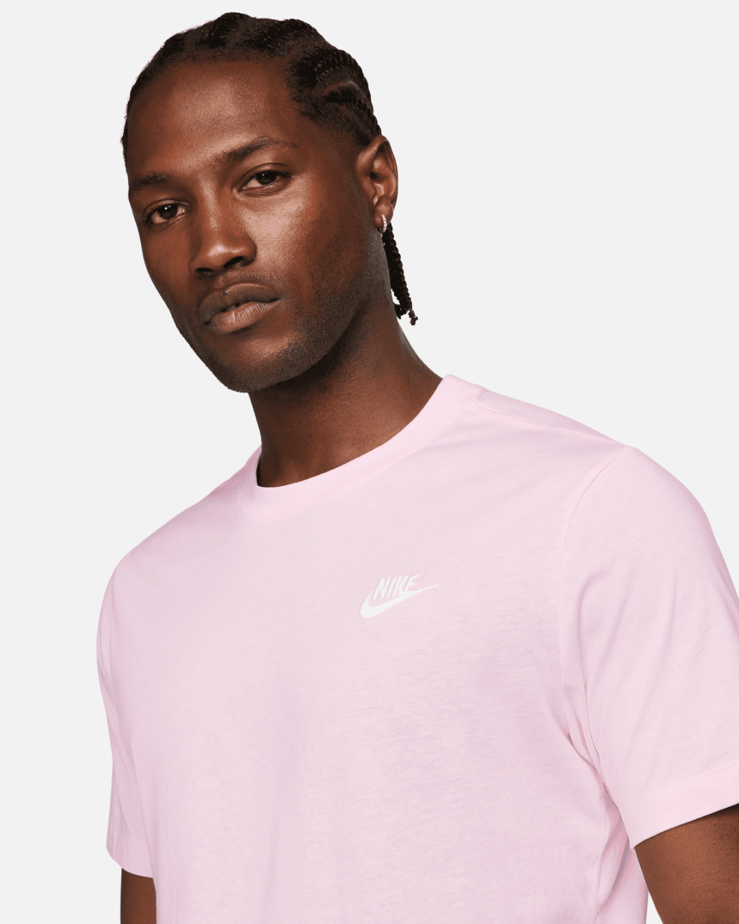 T-SHIRT NIKE CLUB - ROSE
