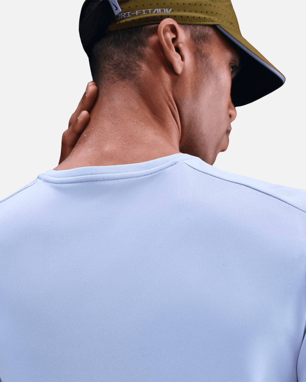 T-SHIRT NIKE MILER DRI-FIT - BLEU