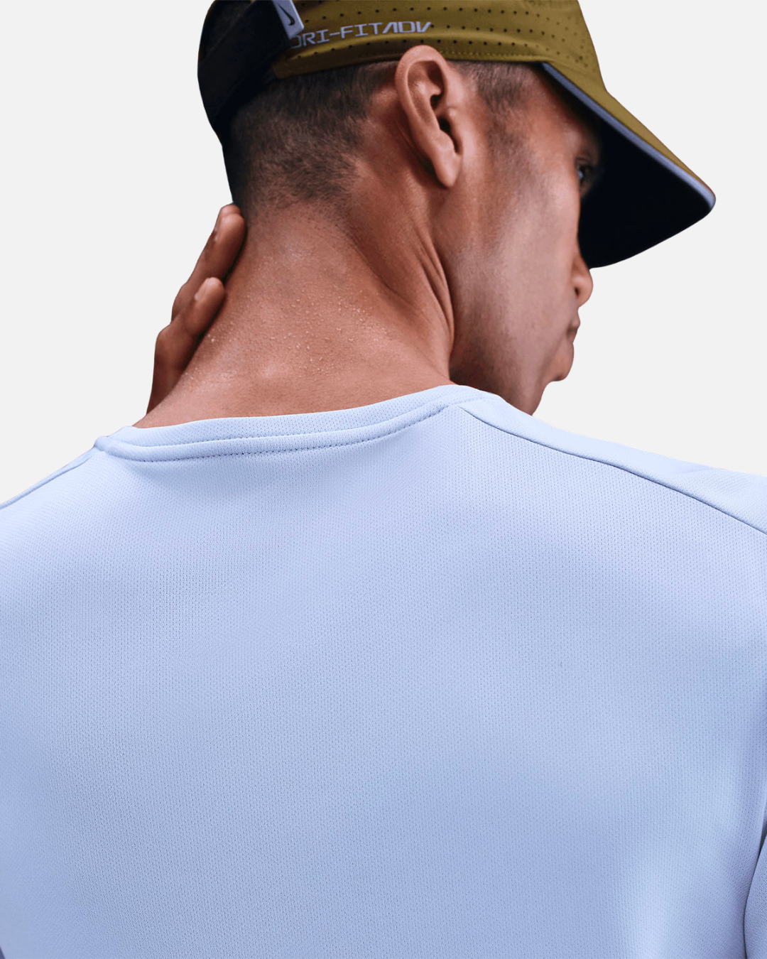 T-SHIRT NIKE MILER DRI-FIT - BLEU