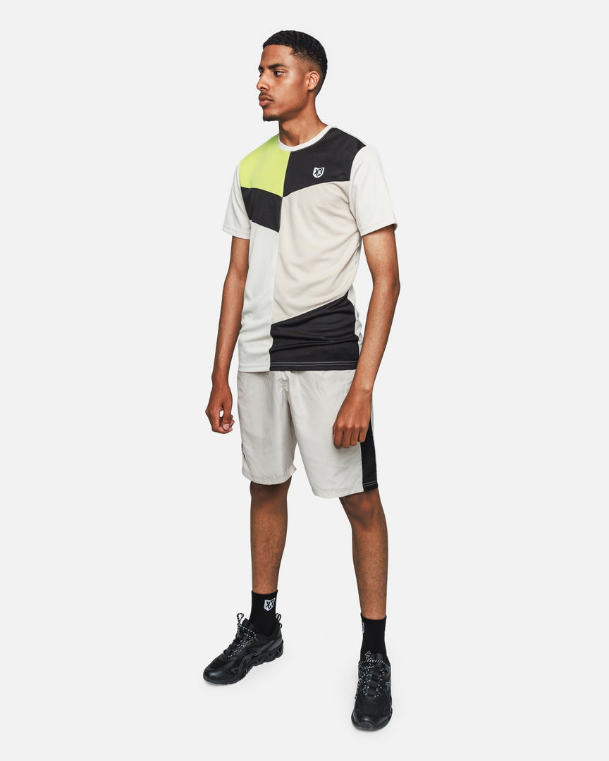 T-SHIRT FK ULTRA - BEIGE/JAUNE/NOIR