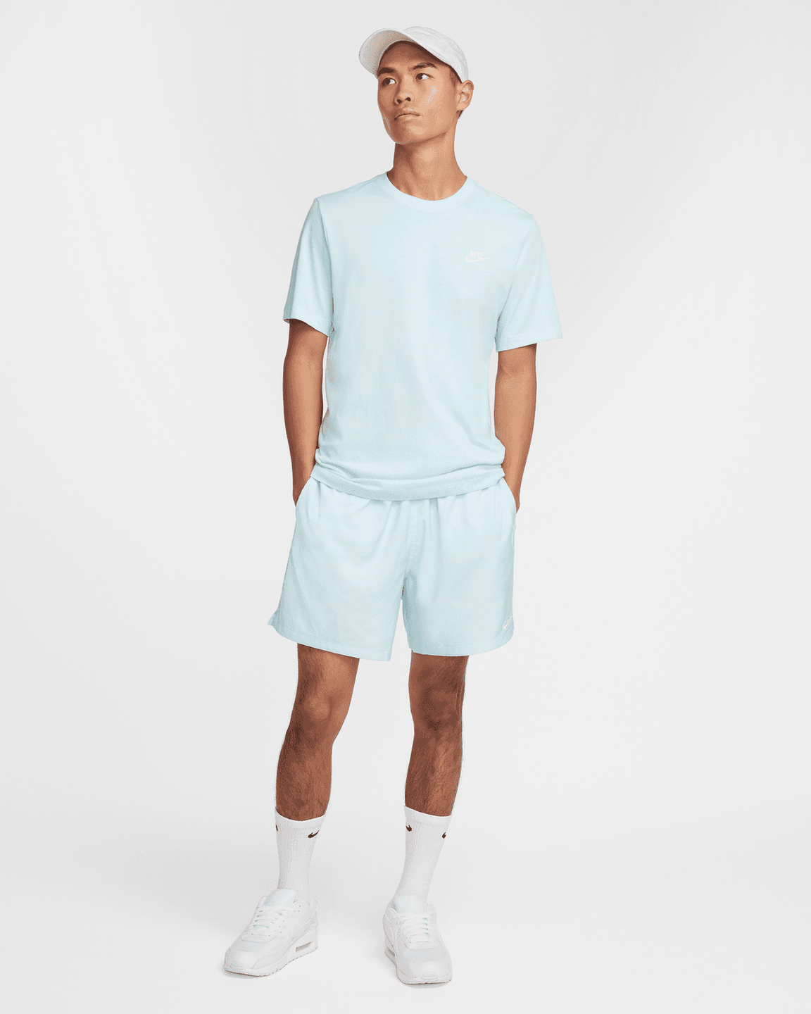 T-SHIRT NIKE CLUB - BLEU