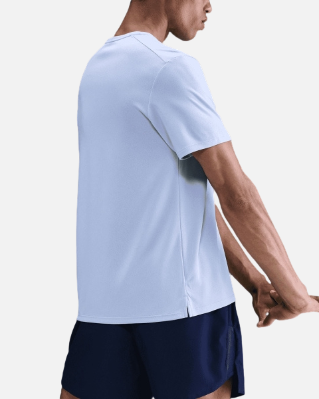 T-SHIRT NIKE MILER DRI-FIT - BLEU