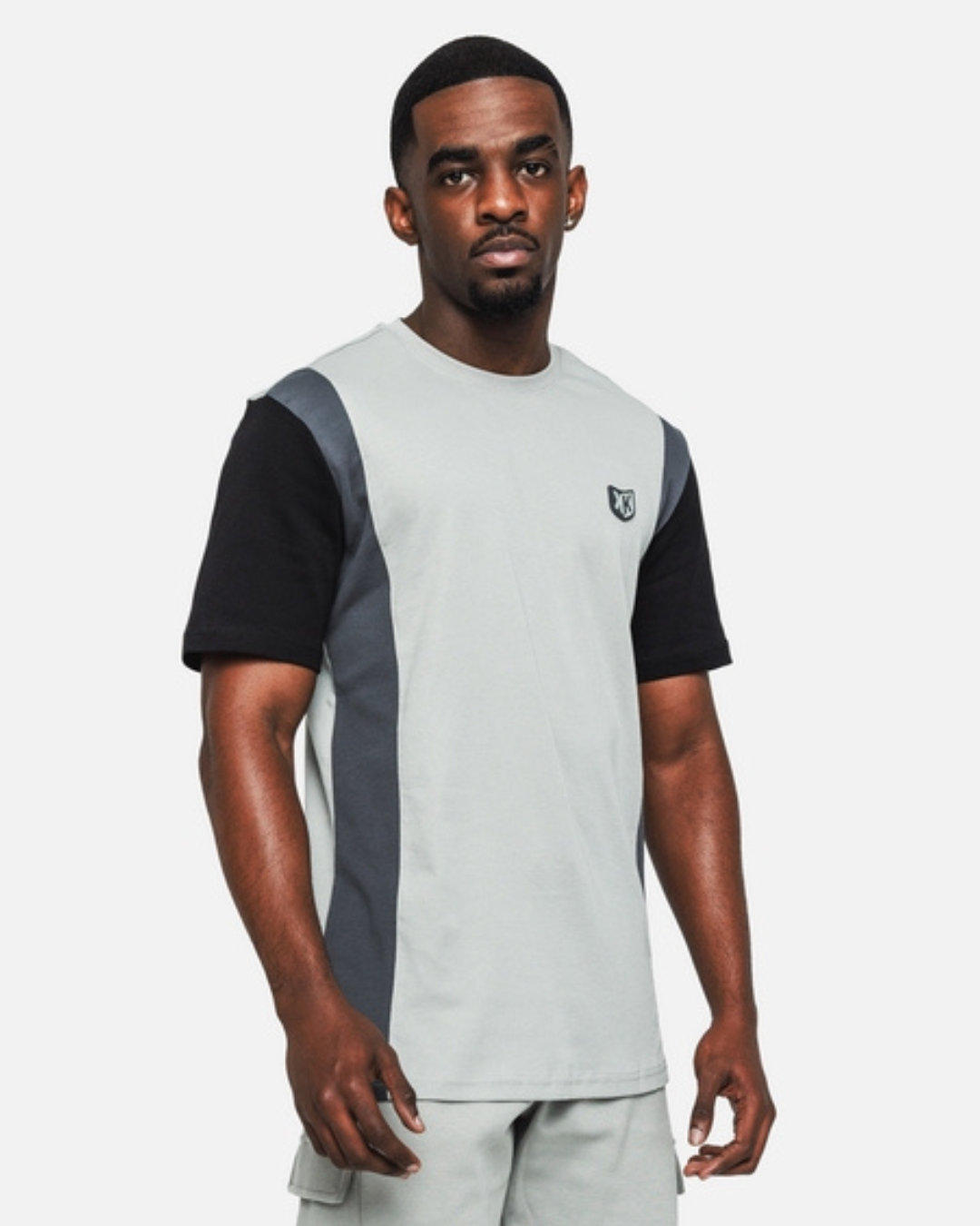 T-SHIRT FK CANTO - GRIS/NOIR