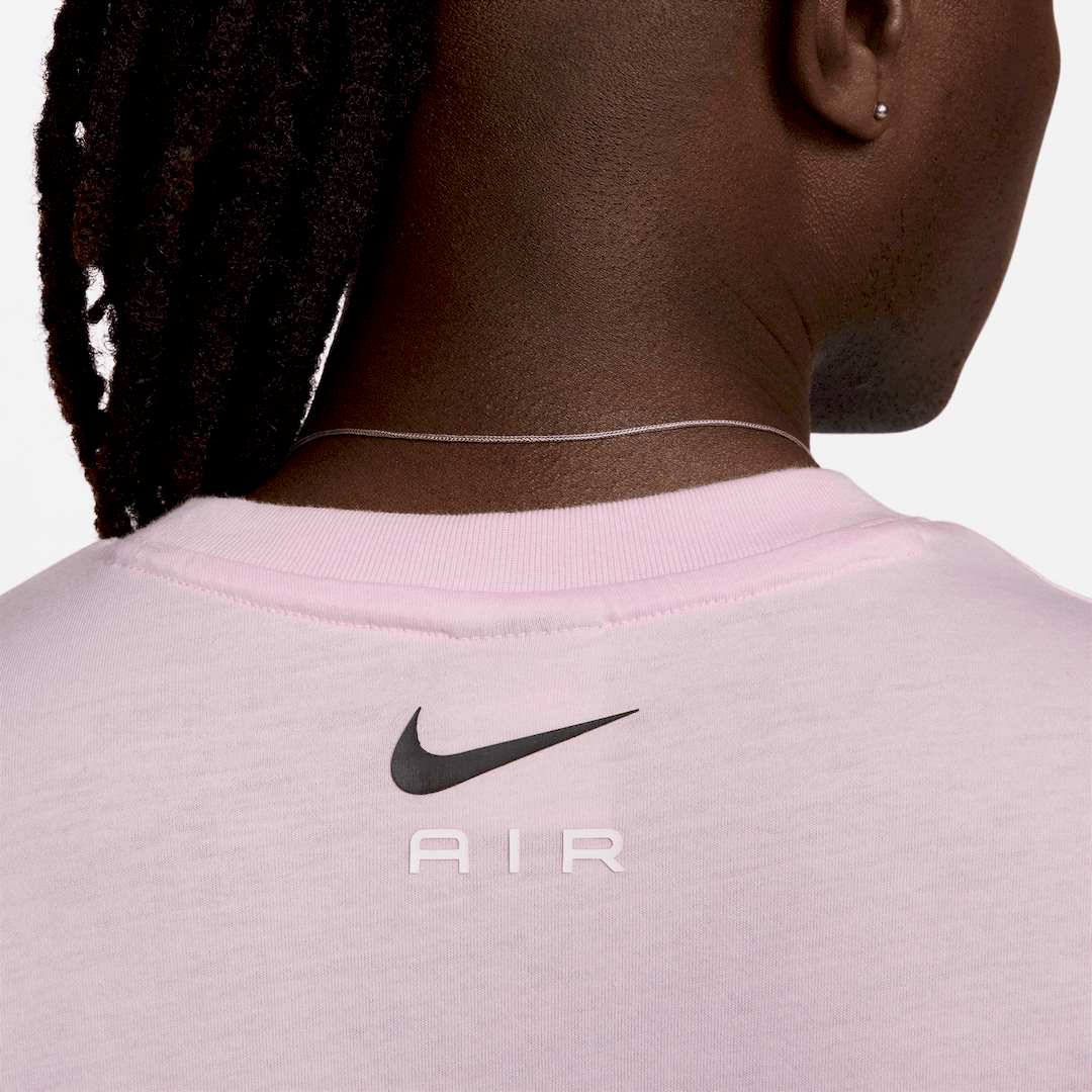T-SHIRT NIKE AIR - ROSE/NOIR