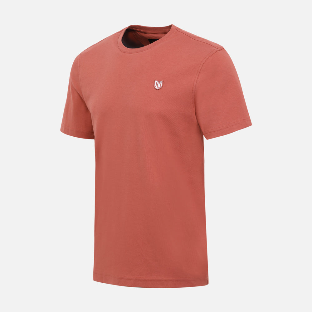 T-SHIRT FK BASIC - ROUGE CORAIL