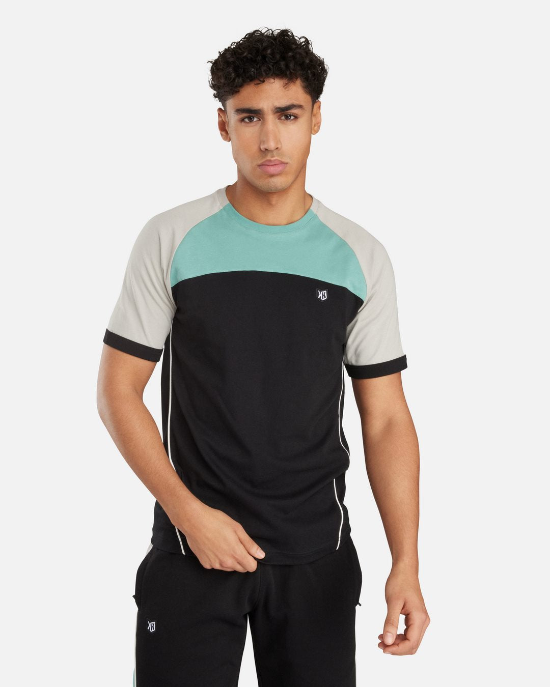 T-SHIRT FK SICARIOS VI - NOIR/GRIS/VERT