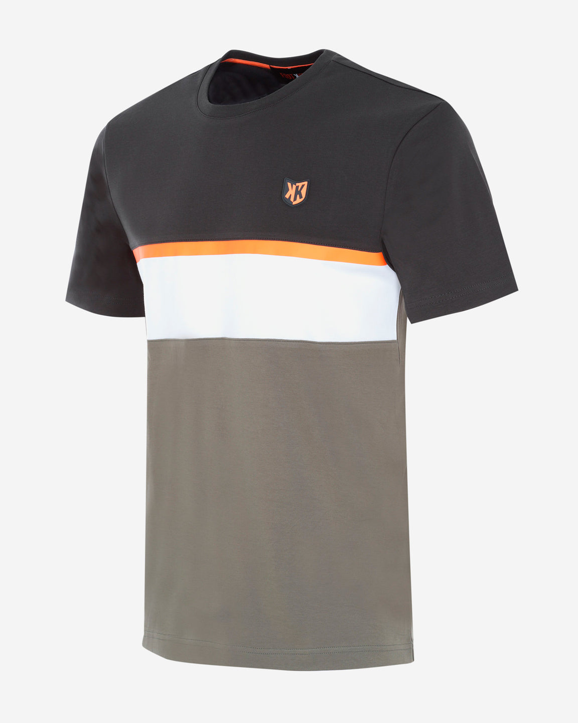 T-SHIRT FK SICARIOS V - KAKI/NOIR/ORANGE