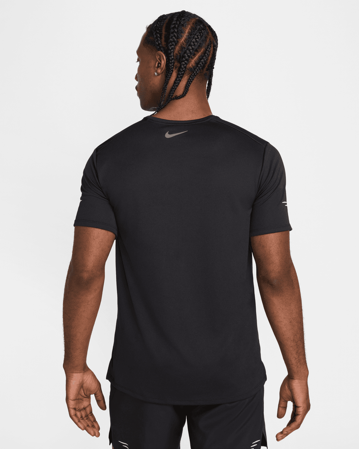 T-SHIRT NIKE MILER - NOIR/BLANC