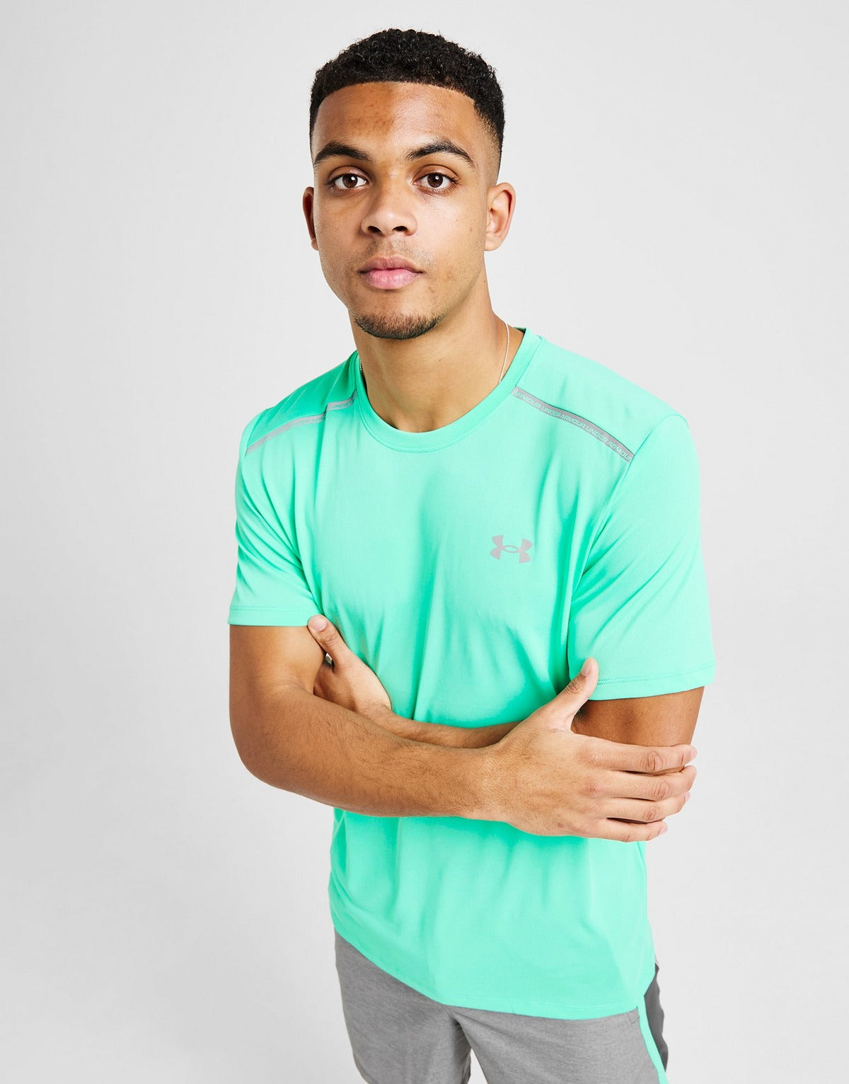UNDER ARMOUR SHORT-SLEEVES UA TECH REFLECTIVE SS