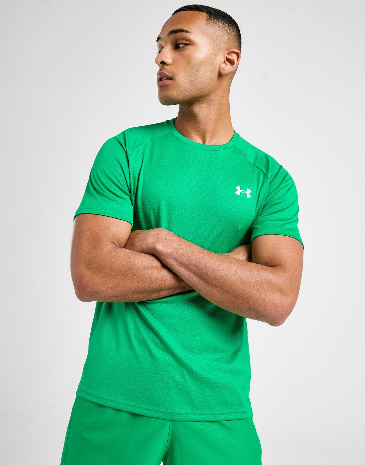 UNDER ARMOUR T-SHIRT TECH EMBOSS HOMME