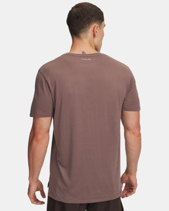 HAUT À MANCHES COURTES UA TRAIL RUN POUR HOMME
