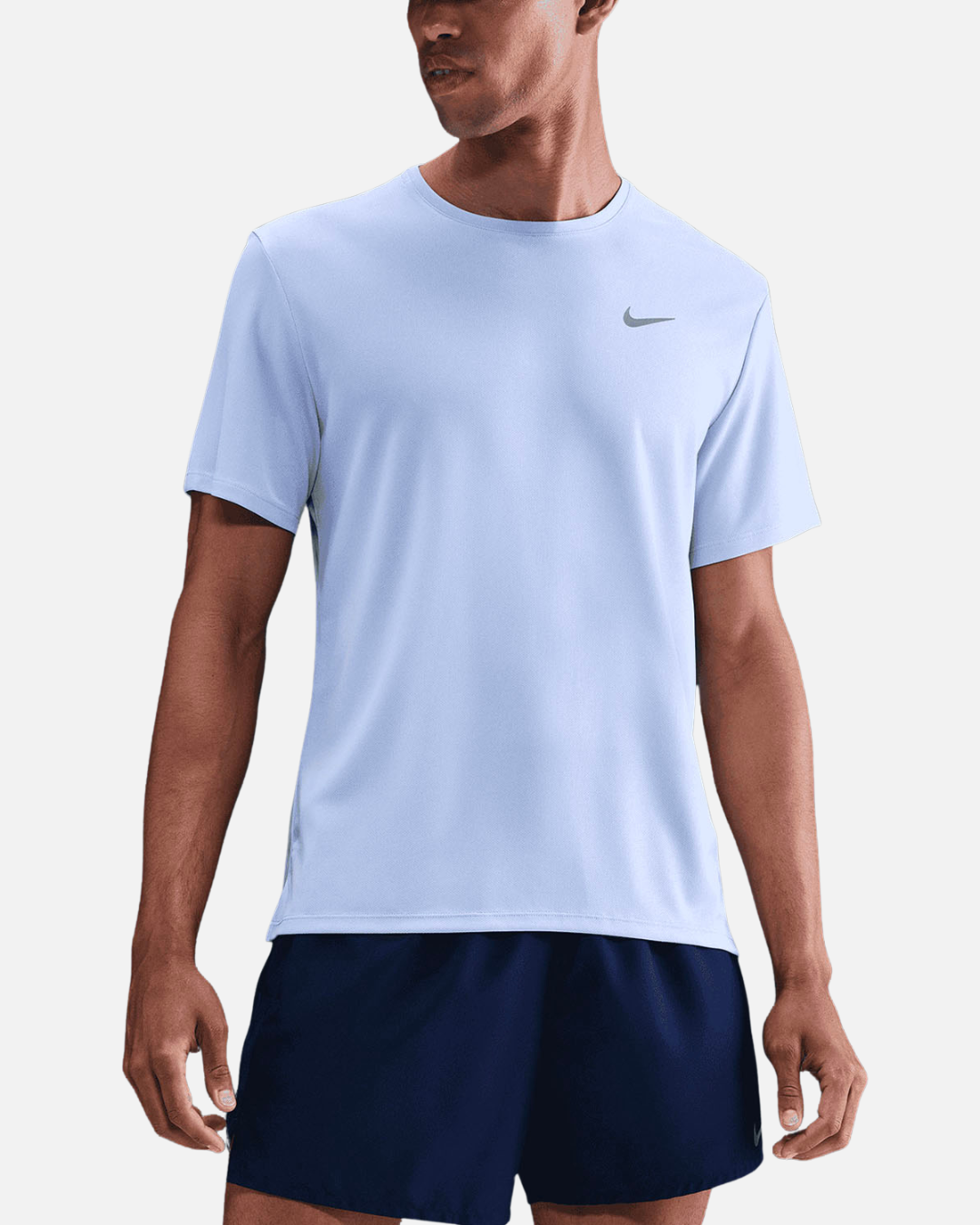 T-SHIRT NIKE MILER DRI-FIT - BLEU