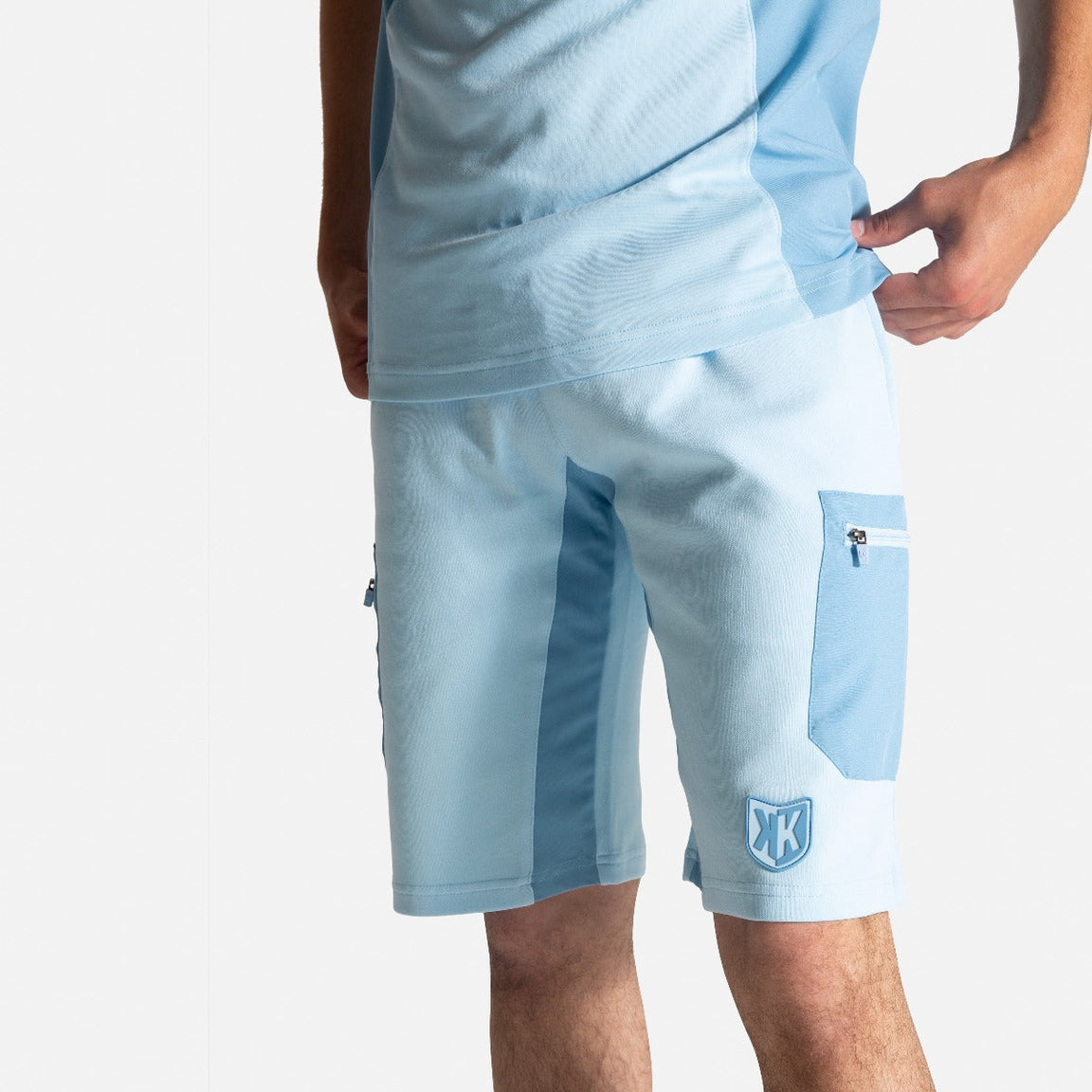 SHORT FK PASTEL - BLEU