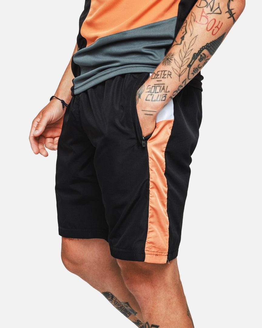 SHORT FK ULTRA - NOIR/ORANGE/BLANC