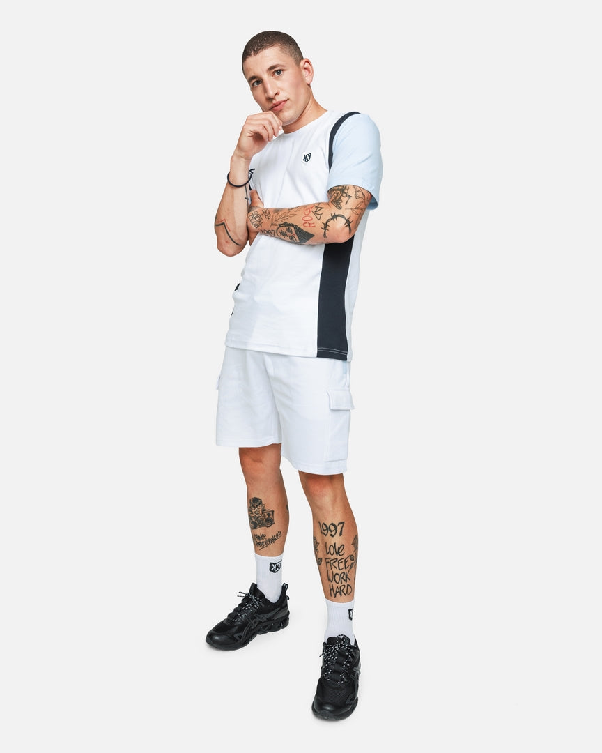 SHORT FK CANTO - BLANC/BELU