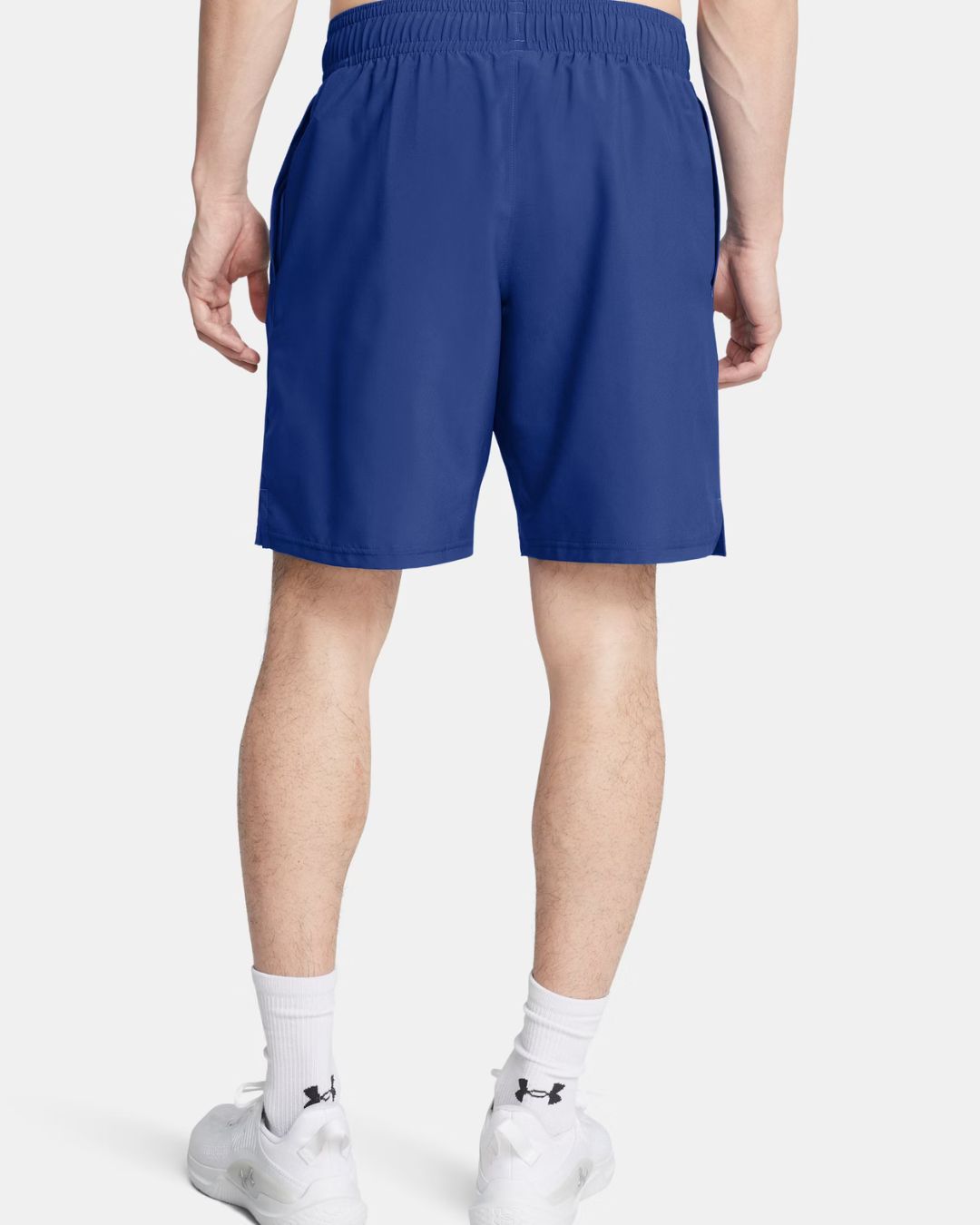 SHORT UNDER ARMOUR TECH WOVEN - BLEU