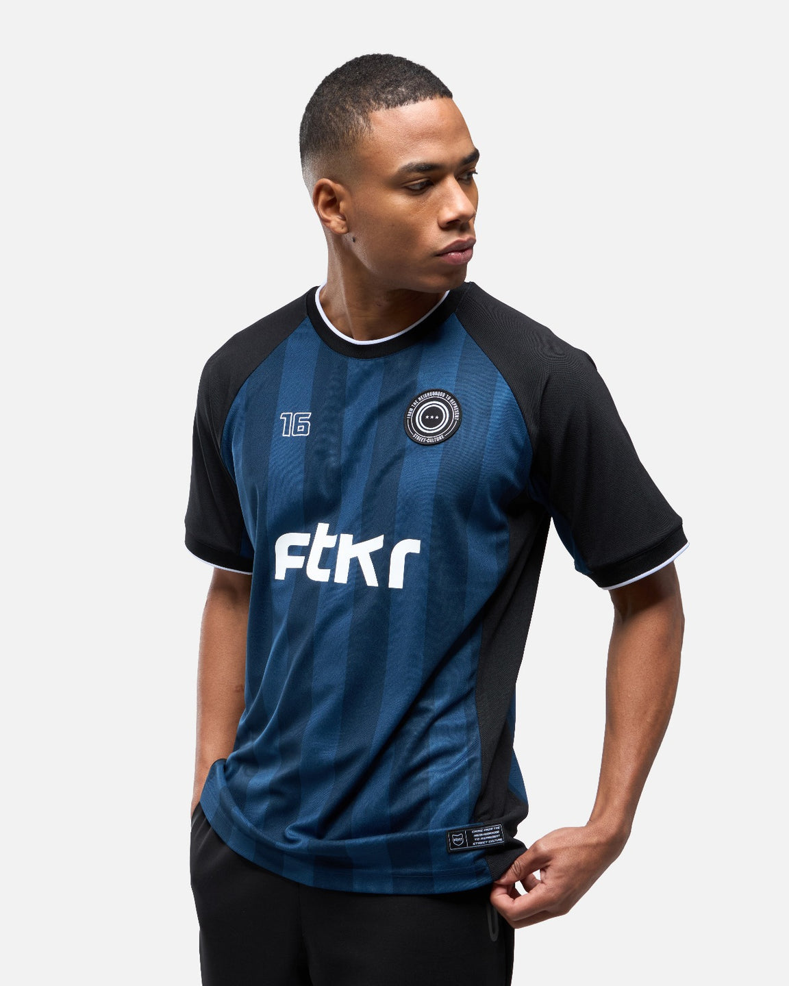 MAILLOT FK KOP - BLEU/NOIR
