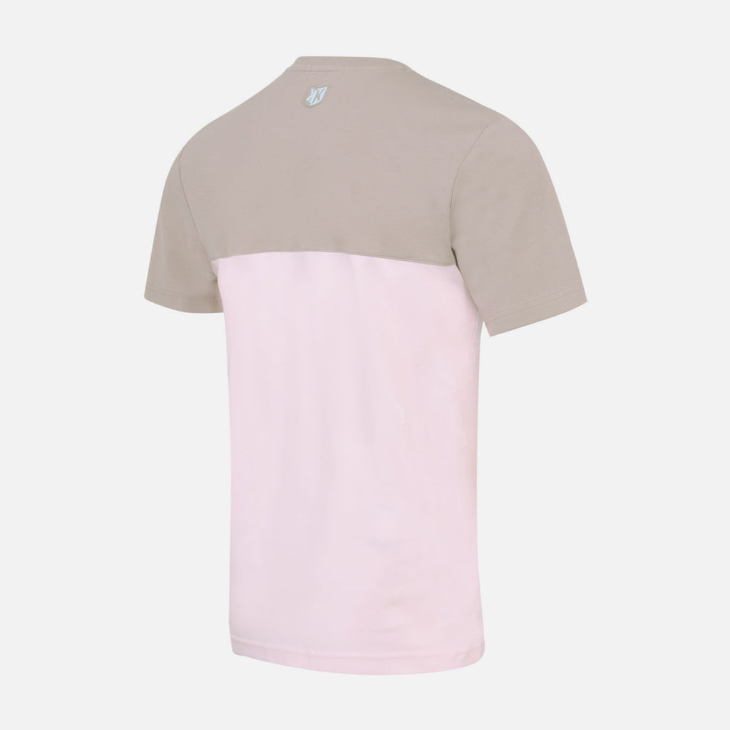 T-SHIRT FK SICARIOS PASTEL - BEIGE/BLANC/ROSE