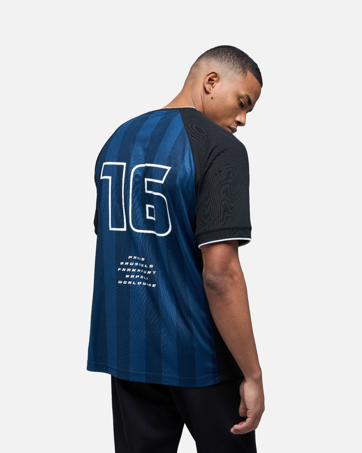 MAILLOT FK KOP - BLEU/NOIR