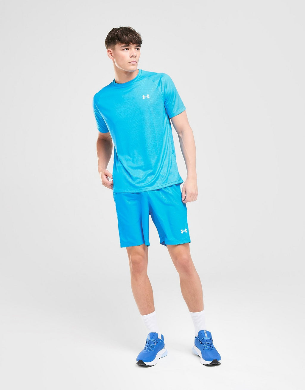 UNDER ARMOUR T-SHIRT TECH EMBOSS HOMME