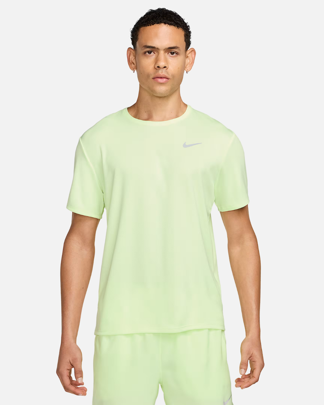 T-SHIRT NIKE MILER - JAUNE