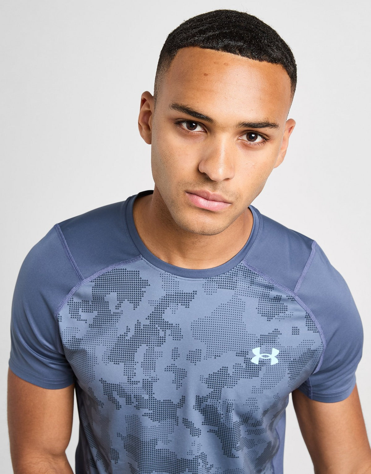 UNDER ARMOUR T-SHIRT HEATGEAR CAMO HOMME