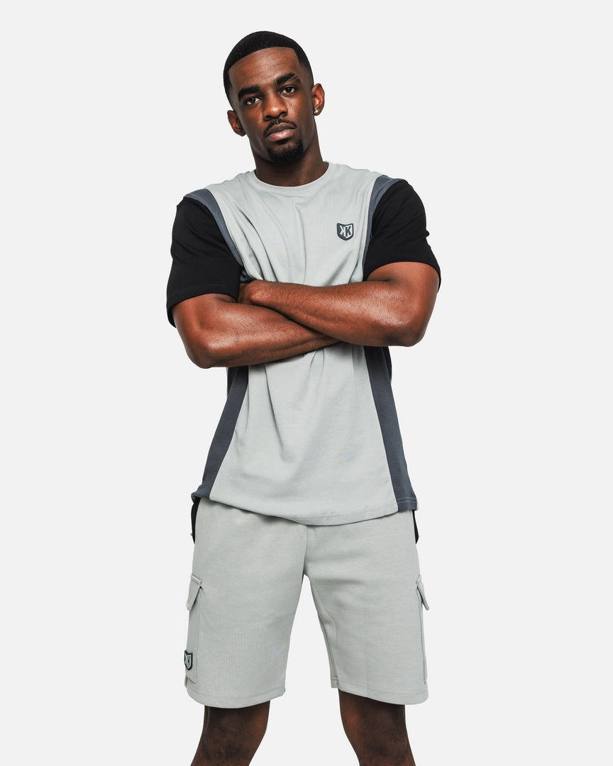 T-SHIRT FK CANTO - GRIS/NOIR