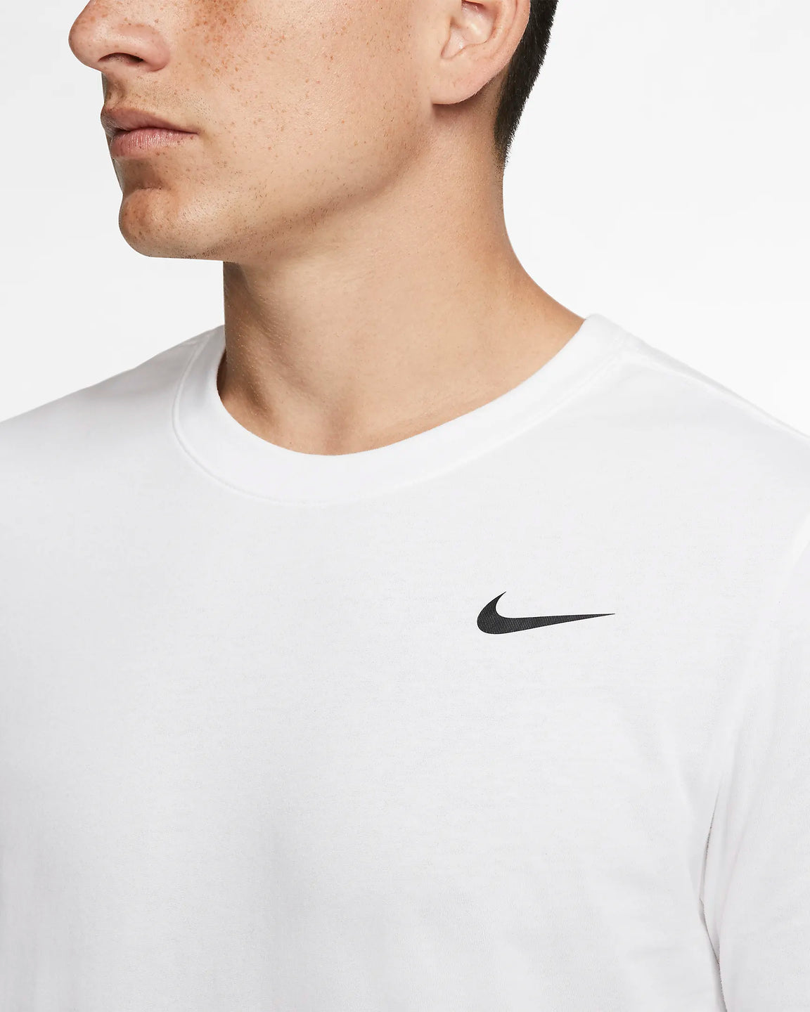 T-SHIRT NIKE DRI-FIT - BLANC